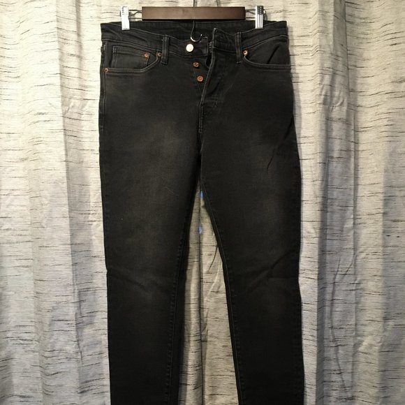 H&M &Denim Button Fly Jeans - Picture 1 of 3
